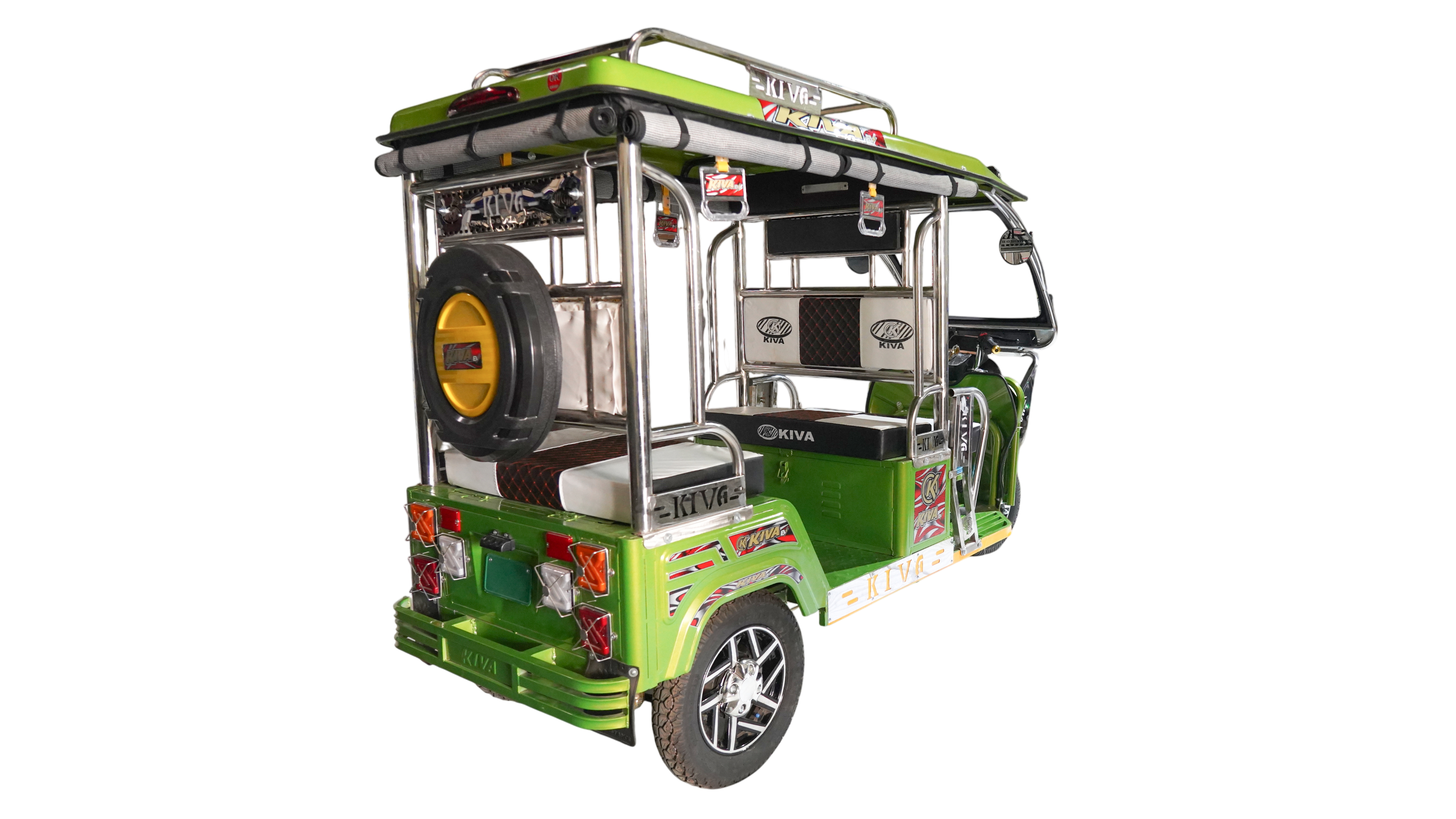 Rex EV RedE-Rickshaw